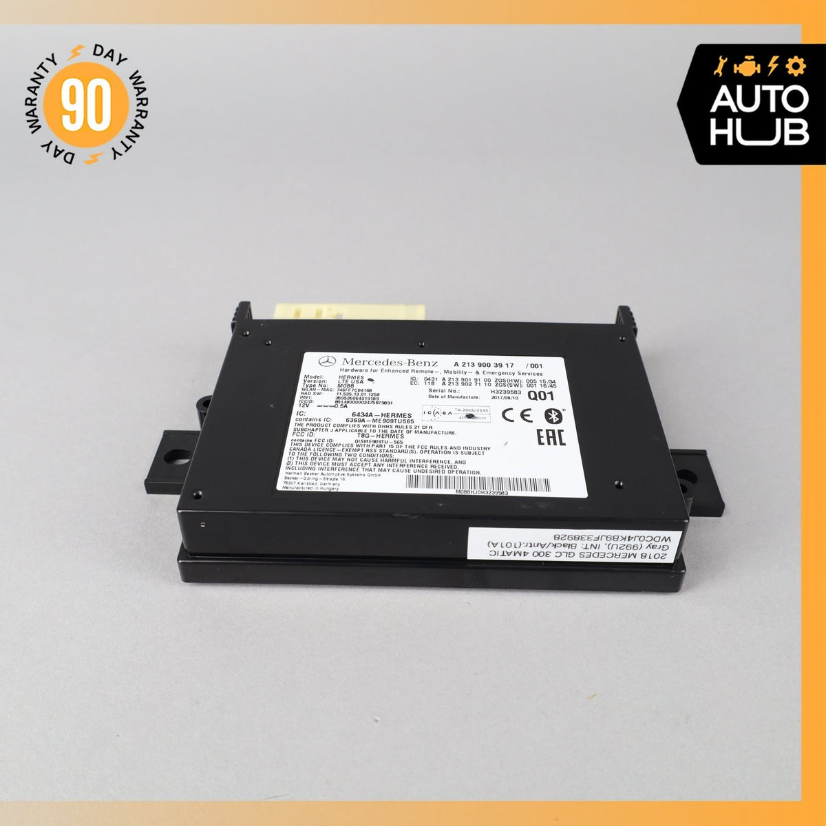 Mercedes X253 GLC300 Telematic Communication Control Module OEM - photo 1
