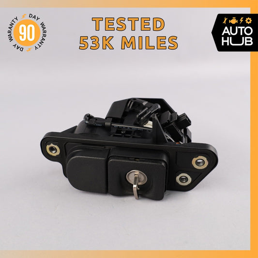 04-06 Mercedes W215 CL600 CL55 AMG Trunk Lid Lock Latch Handle w / Key OEM 53k - photo 1