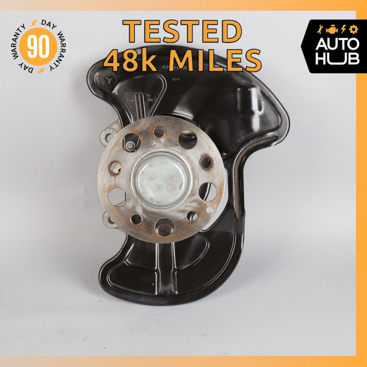 Mercedes W207 E350 SLK350 Front Left Driver Side Spindle Knuckle Hub OEM 48k - photo 1