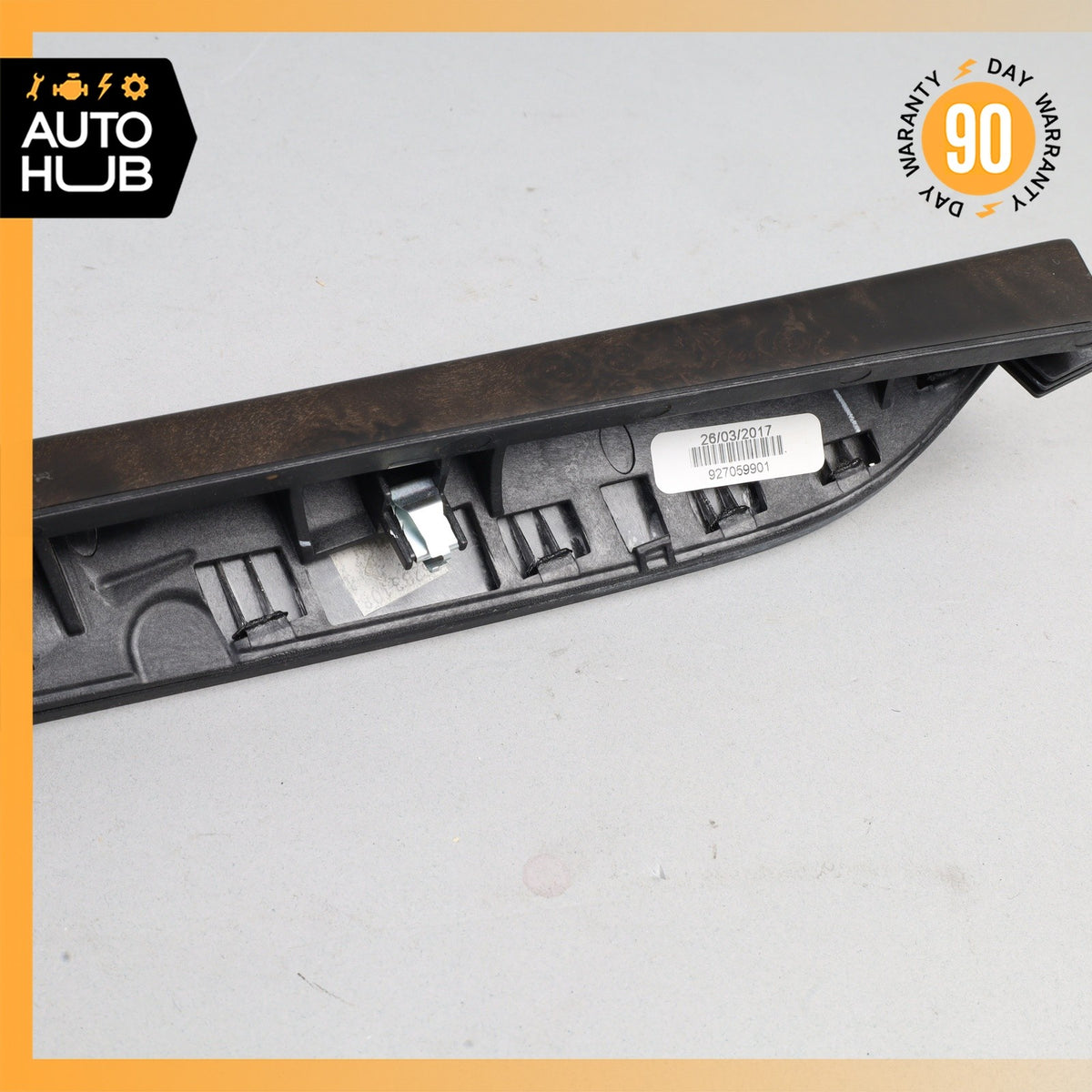 14-18 BMW F15 X5 Front Left Side Center Console Cover Panel Wood OEM - photo 18
