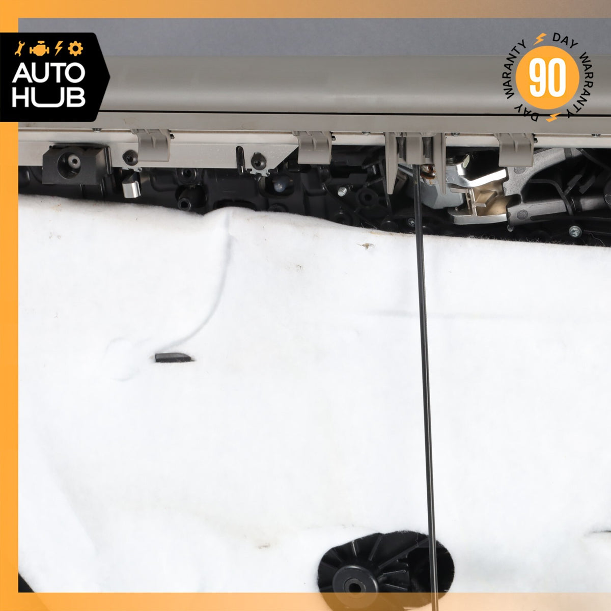 11-18 Porsche Cayenne 958 S Rear Right Side Interior Door Panel Gray OEM - photo 19