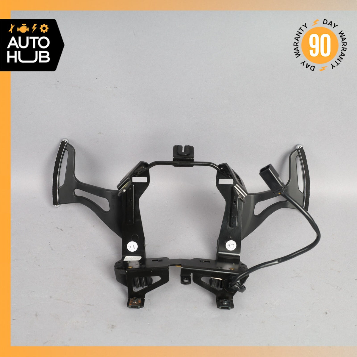 03-13 Maserati Quattroporte M139 Steering Wheel Paddle Shifters Set OEM - photo 7