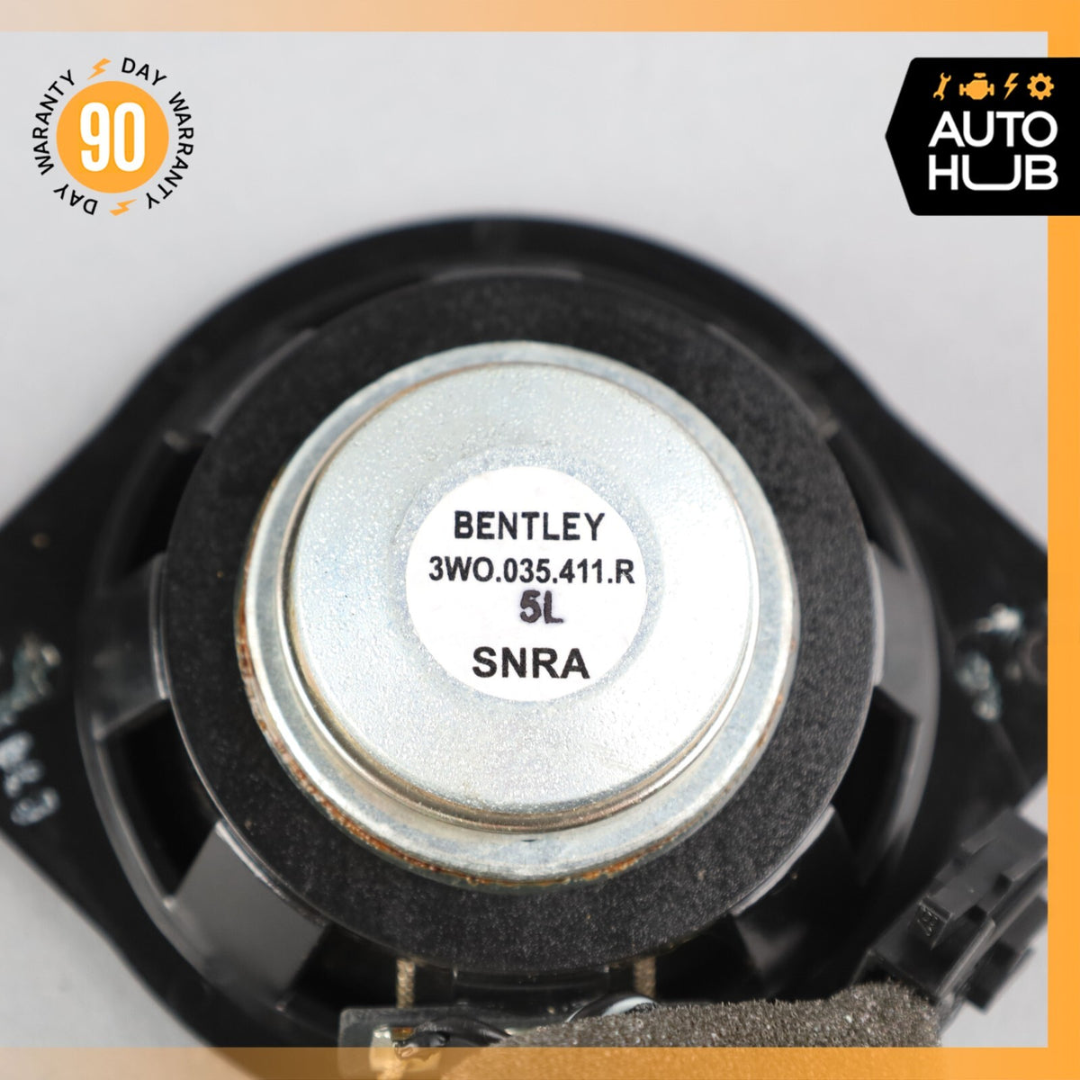 2006 Bentley Continental Flying Spur Rear Side Mid Range Sound Speaker OEM 53k - photo 9