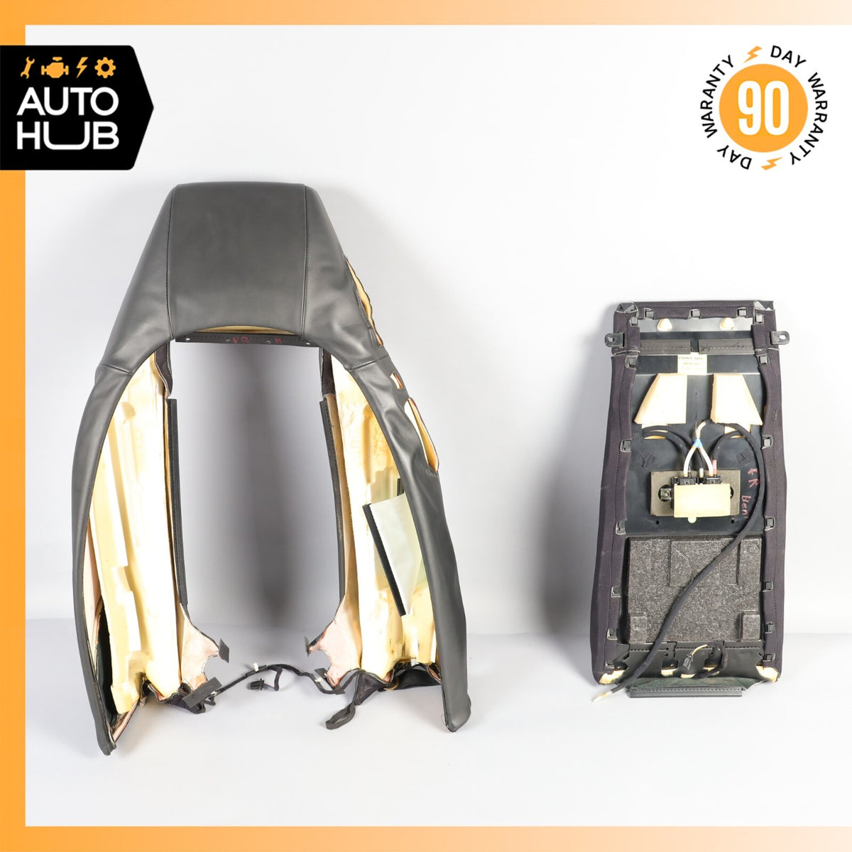03-06 Bentley Continental GT Coupe Front Right Side Seat Upper Back Cushion OEM - photo 12