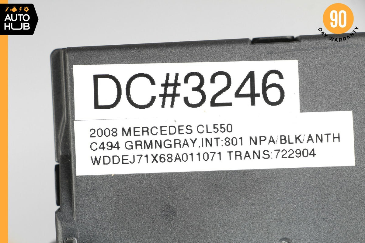 07-09 Mercedes W216 CL550 S550 Trunk Release Remote Open Close Control Module - photo 7