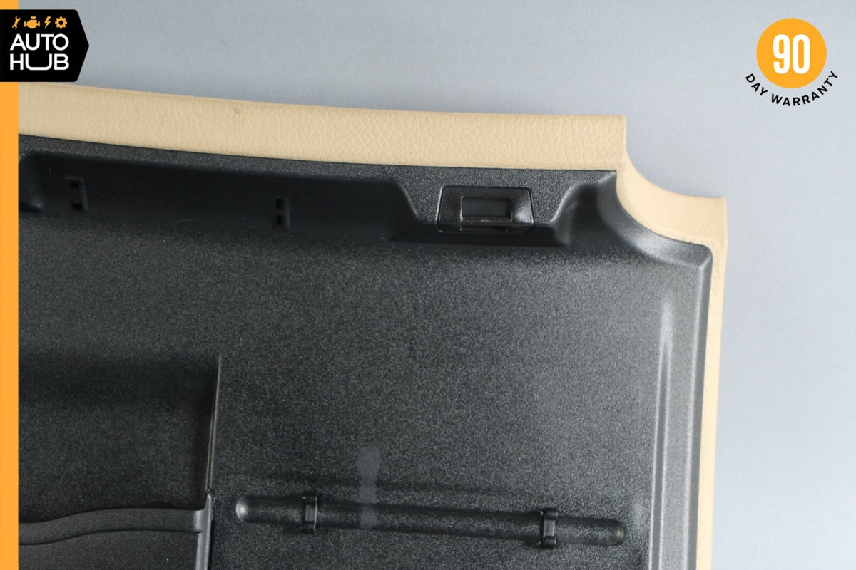 07-09 Mercedes W211 E350 E550 Dashboard Glove Box Storage Compartment Beige OEM - photo 9