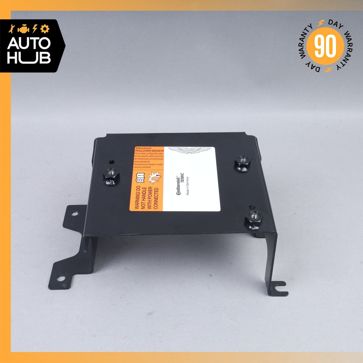 Aston Martin DB9 Volante Rollover Sensor Mount Support Bracket OEM 34k - photo 3