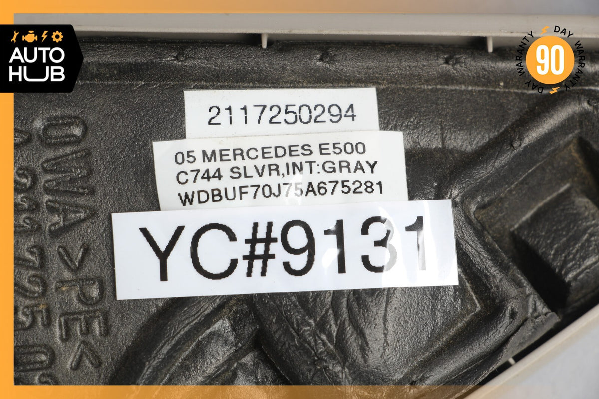 03-06 Mercedes W211 E500 E320 Tweeter Speaker Cover Right Passenger Side OEM - photo 9