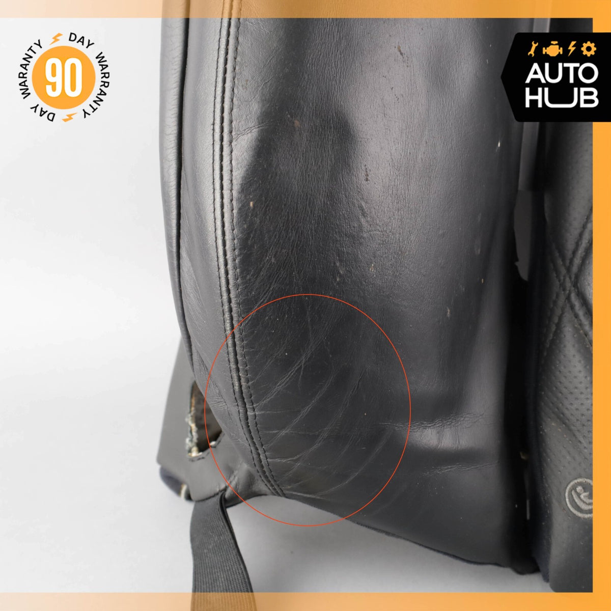 03-10 Bentley Continental GT Front Right Side Top Upper Seat Cushion OEM - photo 6