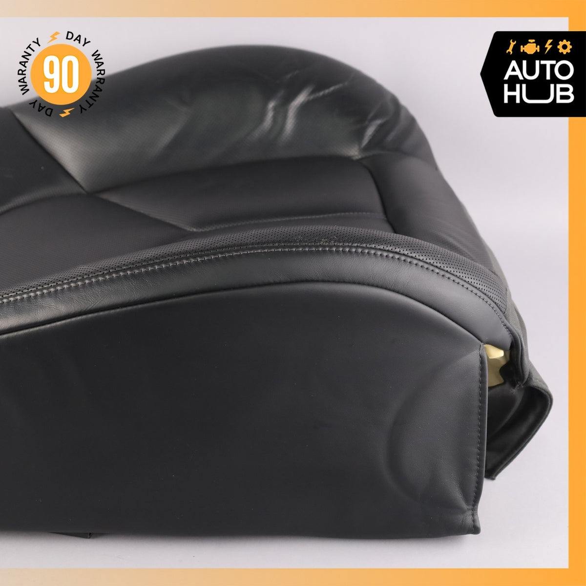 11-18 Porsche Cayenne 958 Front Left Driver Seat Upper Cushion Leather OEM - photo 10