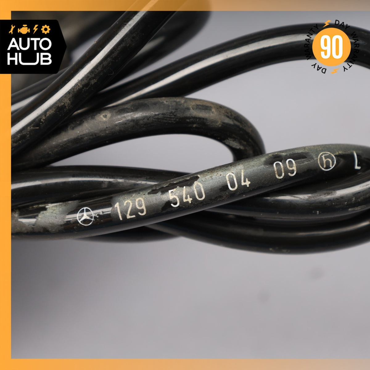 90-98 Mercedes R129 600SL 300SL Rear Left Side Roll Over Bar Sensor w/ Line OEM - photo 11