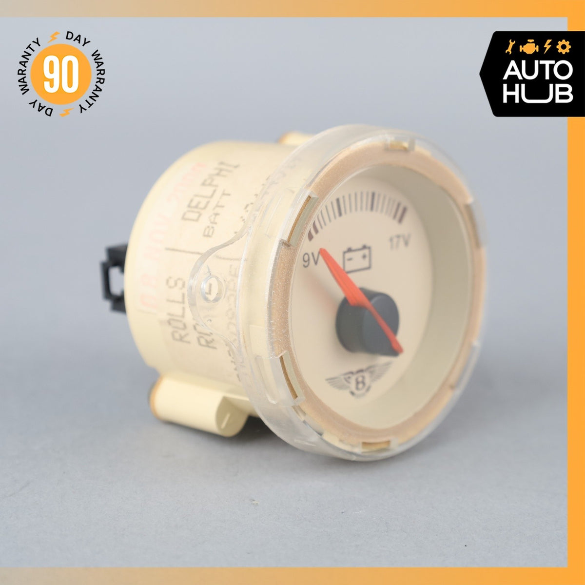 Bentley Arnage Battery Indicator Gauge PM25092PE OEM 42k - photo 3