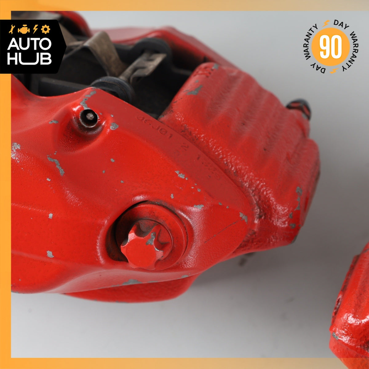 07-13 Mercedes W216 CL550 S550 RWD Front Left And Right Brake Calipers Set OEM - photo 5