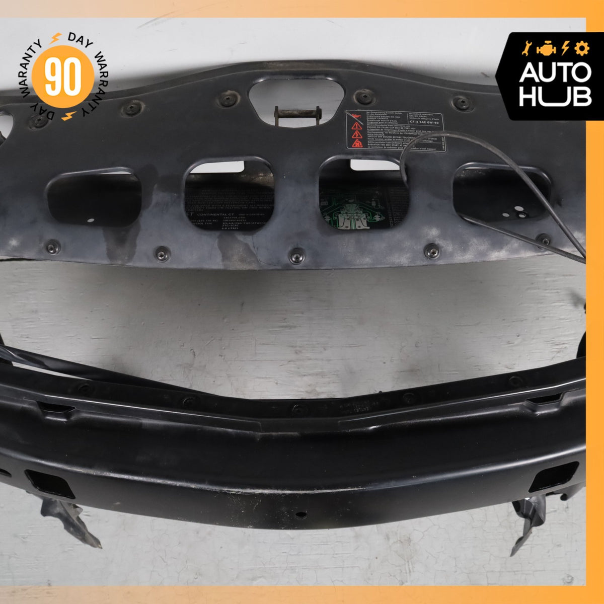 03-06 Bentley Continental GT Flying Spur Front Radiator Support Bar Frame OEM - photo 7