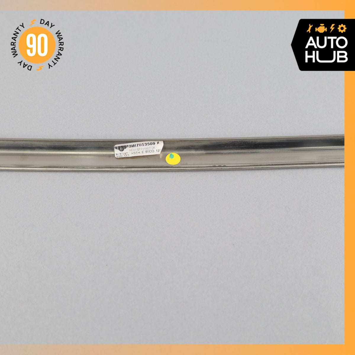 07-11 Bentley Continental GTC Rear Left Side Window Weather Seal Molding OEM - photo 7