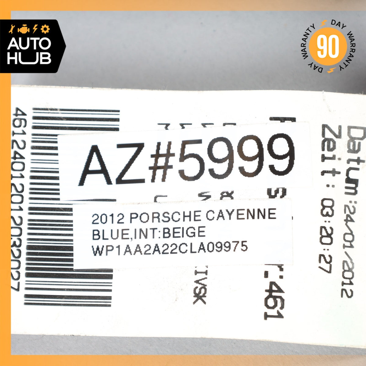11-14 Porsche Cayenne 958 Front Right Passenger Side Door Wire Harness OEM - photo 15