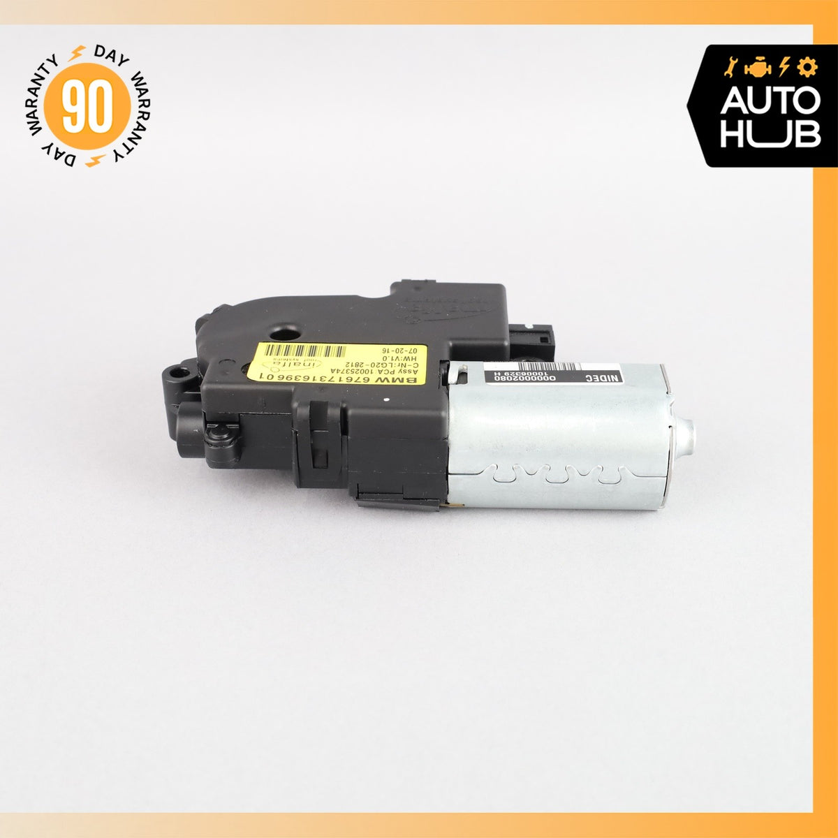 14-18 BMW F15 X5 Panoramic Sunroof Drive Motor Actuator OEM 69k - photo 6