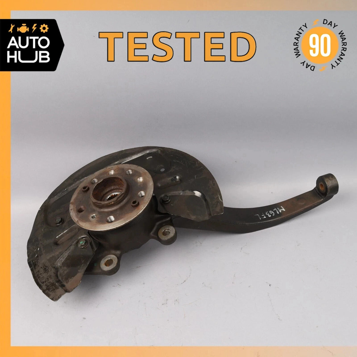 07-11 Mercedes W164 ML63 AMG Front Left Driver Side Spindle Knuckle Hub OEM - photo 1