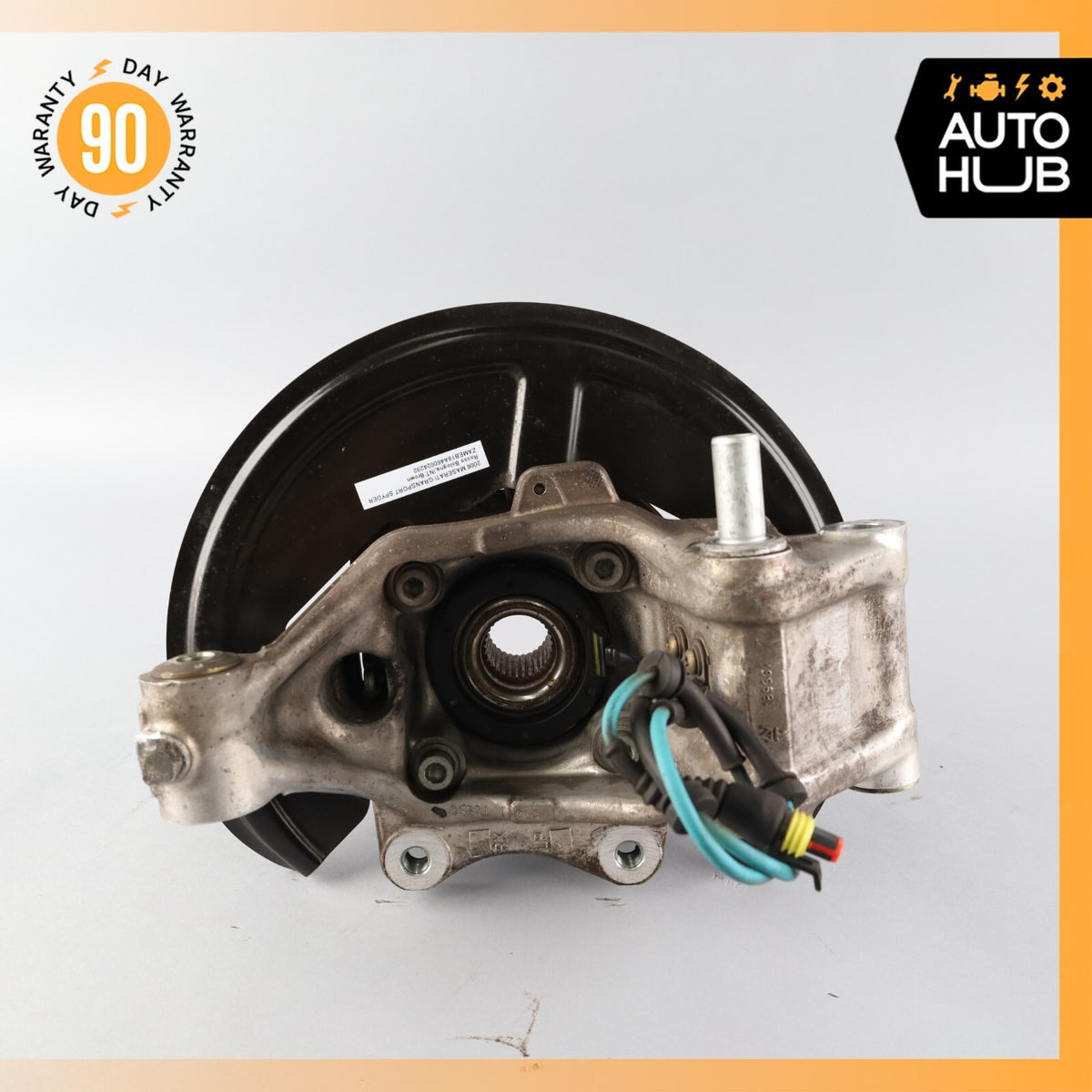 06-07 Maserati M138 GranSport Spyder Rear Left Side Spindle Knuckle Hub OEM 46k - photo 7