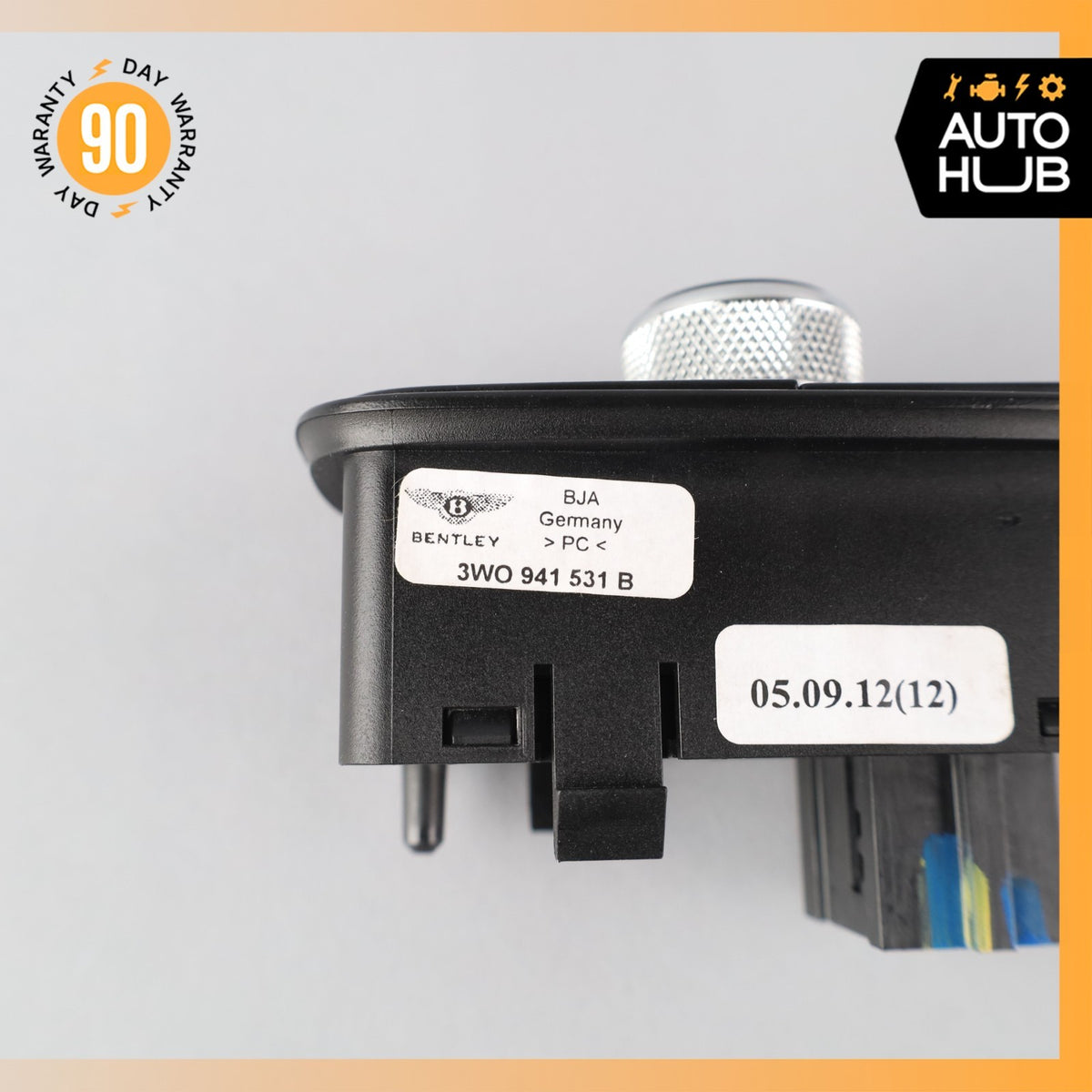 03-12 Bentley Continental GT GTC Flying Spur Headlight Switch Control OEM 30k - photo 10