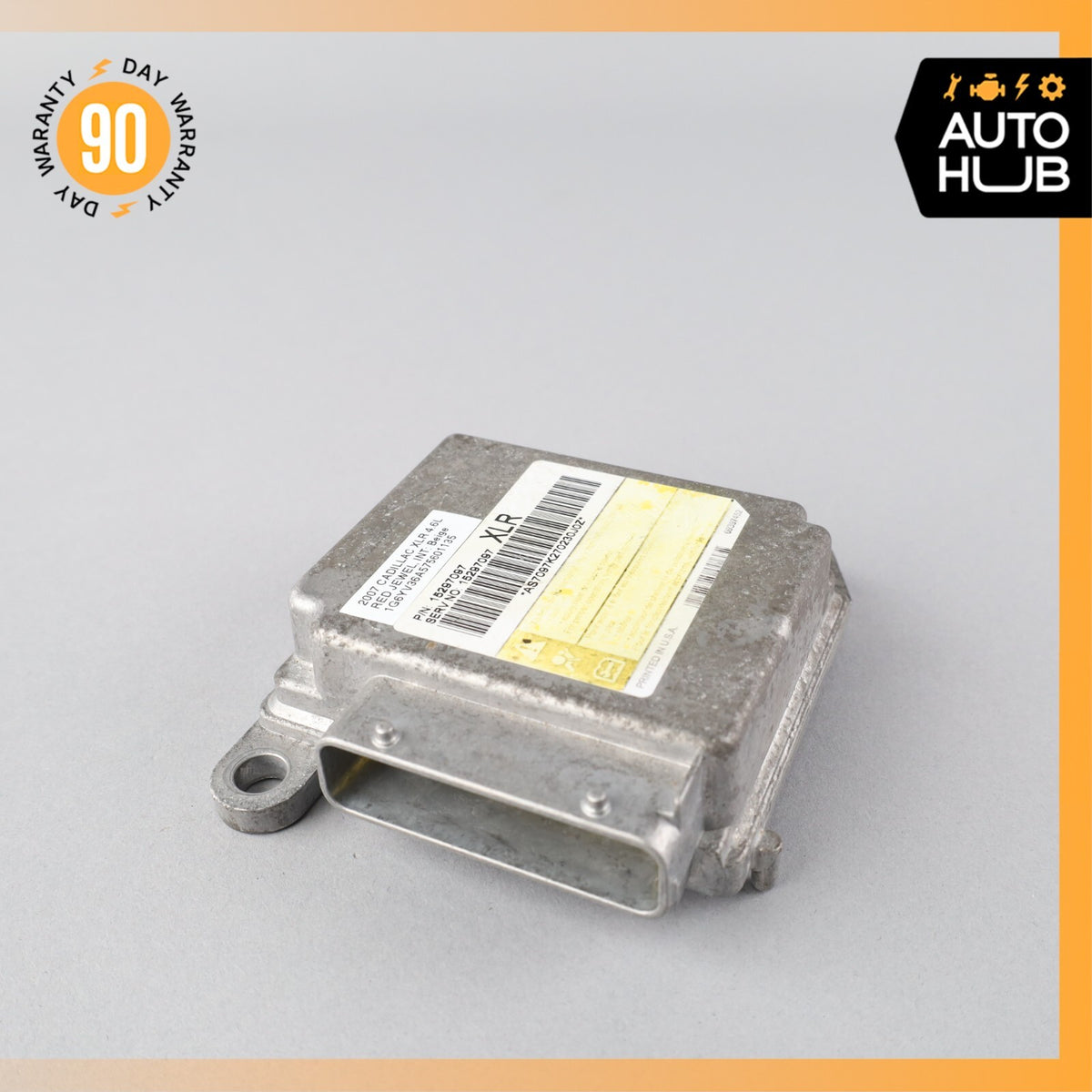 2007 Cadillac XLR Airbag Air Bag Sensor SRS Control Module 15297098 OEM - photo 2