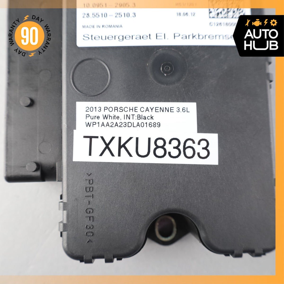 11-18 Porsche Cayenne 958 Electronic Parking Brake Control Module OEM - photo 7