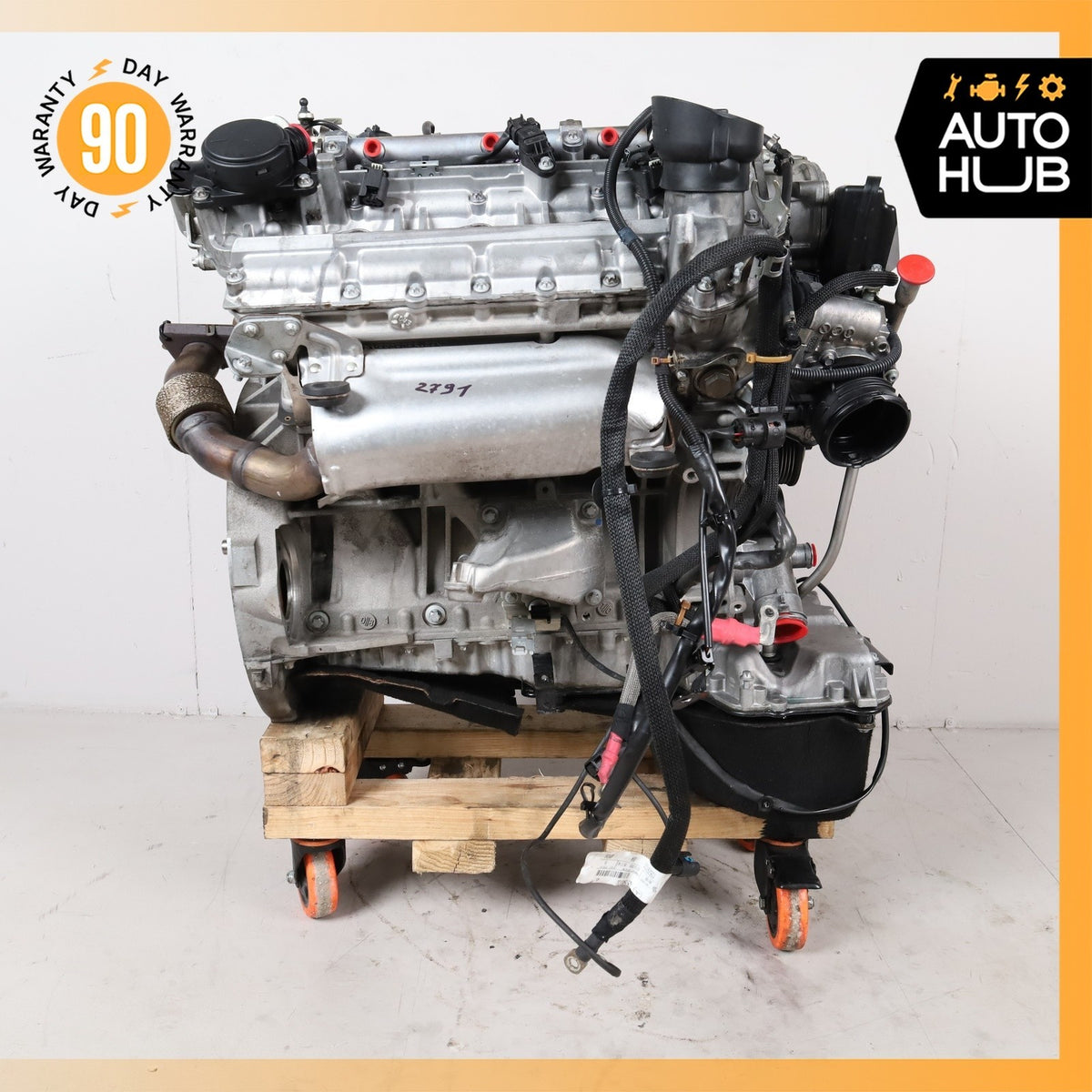 07-13 Mercedes W251 R320 ML350 GL320 3.0L V6 BlueTEC Diesel Engine Motor OEM 91k - photo 5