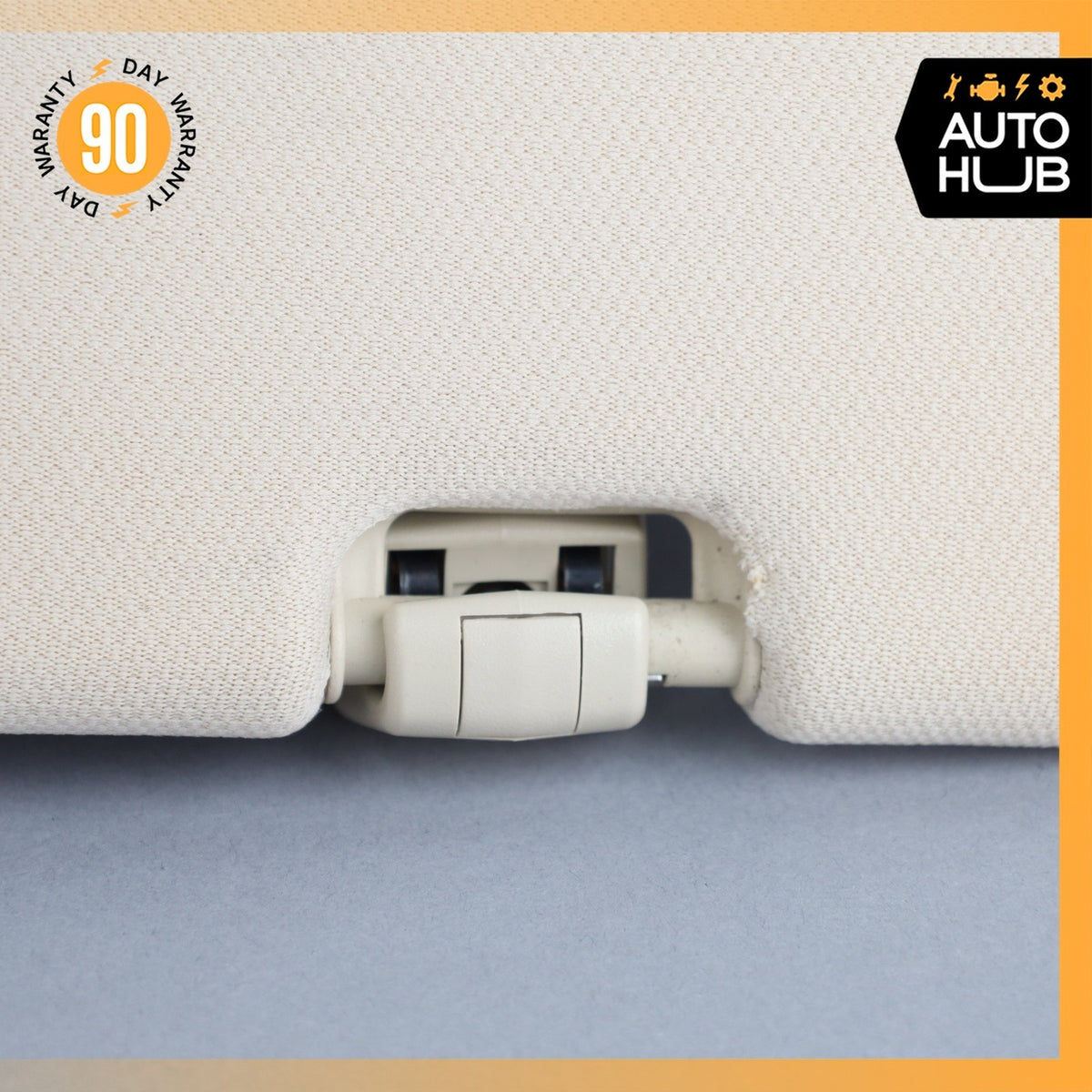 06-11 Mercedes W219 CLS550 CLS500 Front Left Side Sunvisor Sun Visor Beige OEM - photo 6