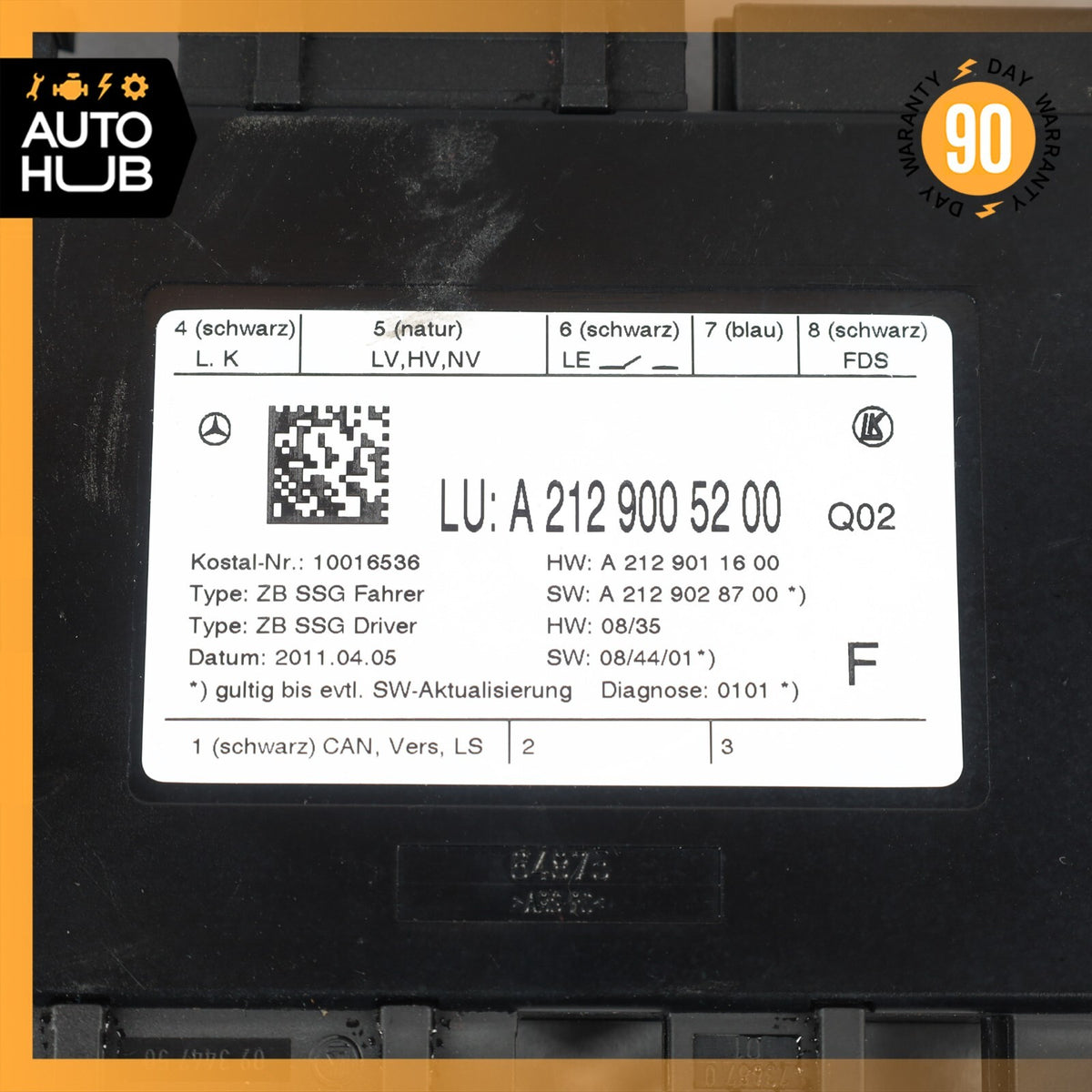 08-18 Mercedes W218 CLS550 E350 SLK250 Seat Control Module Front Left Side OEM - photo 9