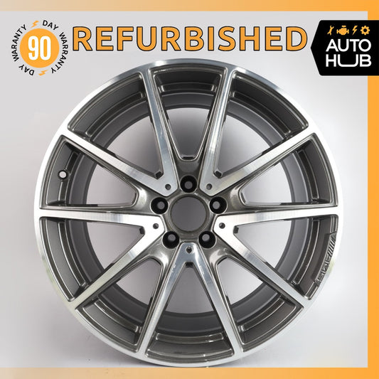 Mercedes W222 S450 S63 AMG 8.5 x 20 20" Front Wheel Rim 2224014000 OEM - photo 1