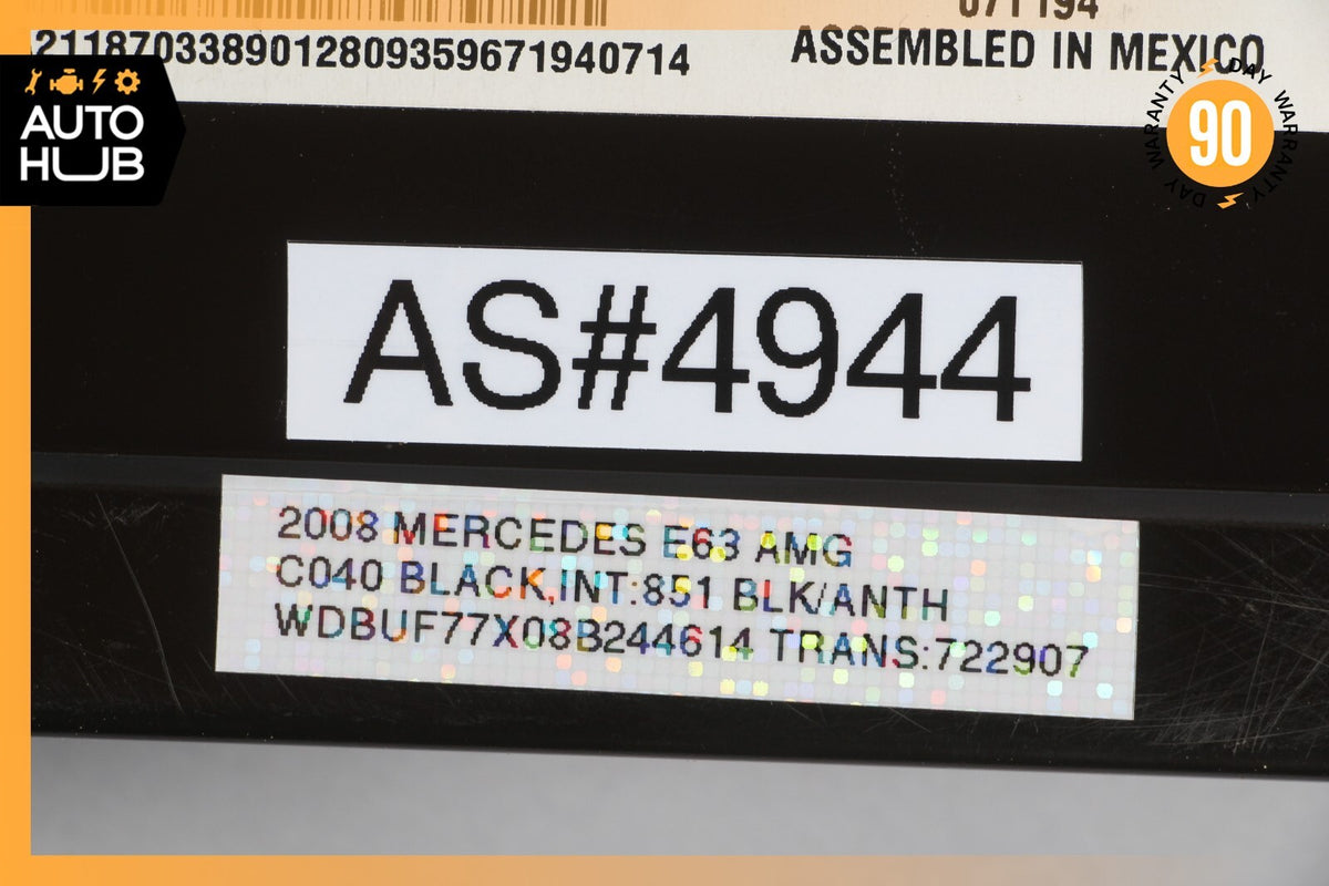 03-09 Mercedes W211 E63 CLK350 Sirius Satellite Radio Receiver 2118703389 OEM - photo 12