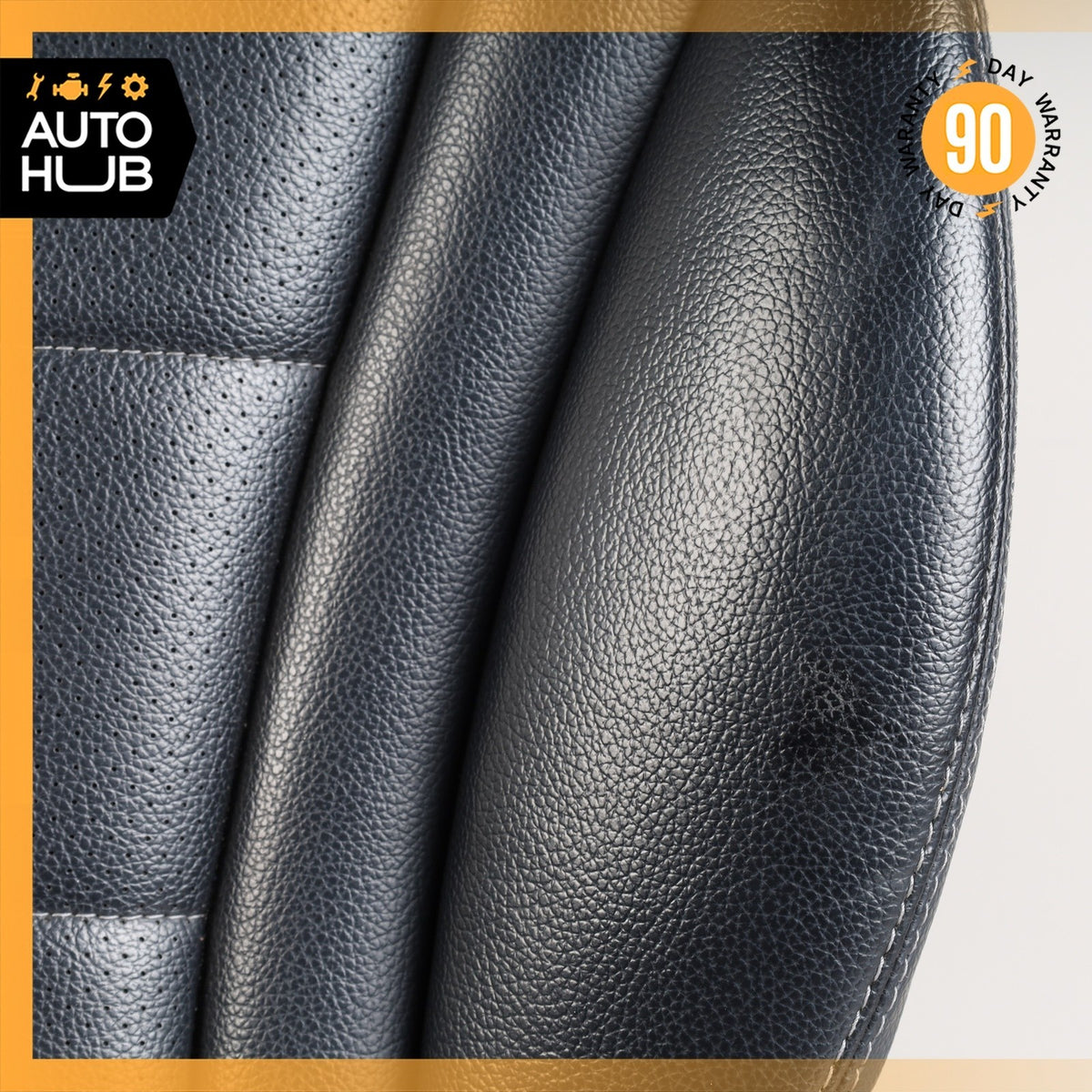15-18 Mercedes W205 C300 GLC300 Front Right Lower Bottom Seat Cushion Black OEM - photo 5