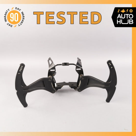08-19 Maserati GranTurismo M145 Steering Wheel Paddle Shifters Set 261434 OEM - photo 1