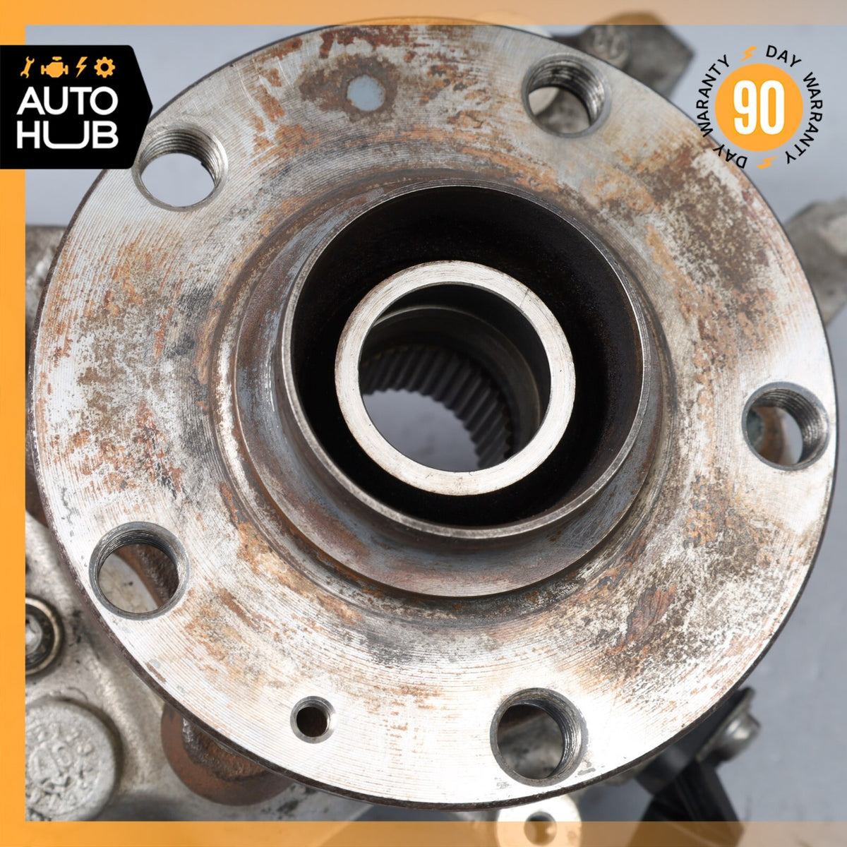 Bentley Continental GT Flying Spur Rear Right Side Spindle Knuckle Hub OEM - photo 2