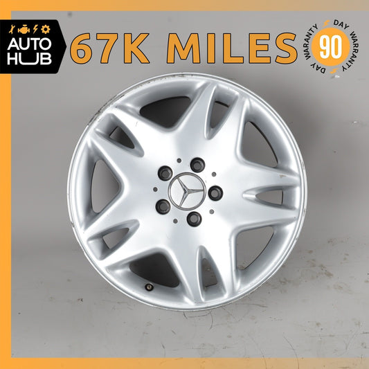 Mercedes W220 S430 CL500 S500 7.5 x 17 17" Wheel Rim 2204010202 OEM - photo 1