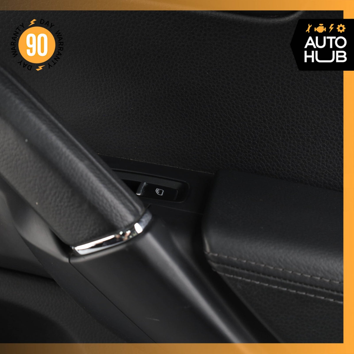 11-18 Porsche Cayenne 958 GTS Rear Right Side Interior Door Panel Black OEM 82k - photo 10