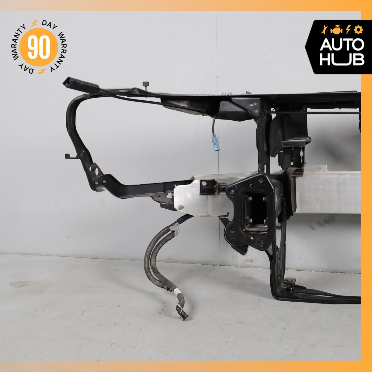 10-13 Mercedes W221 S400 Front Reinforcement Bar Upper Radiator Support Clip OEM - photo 10