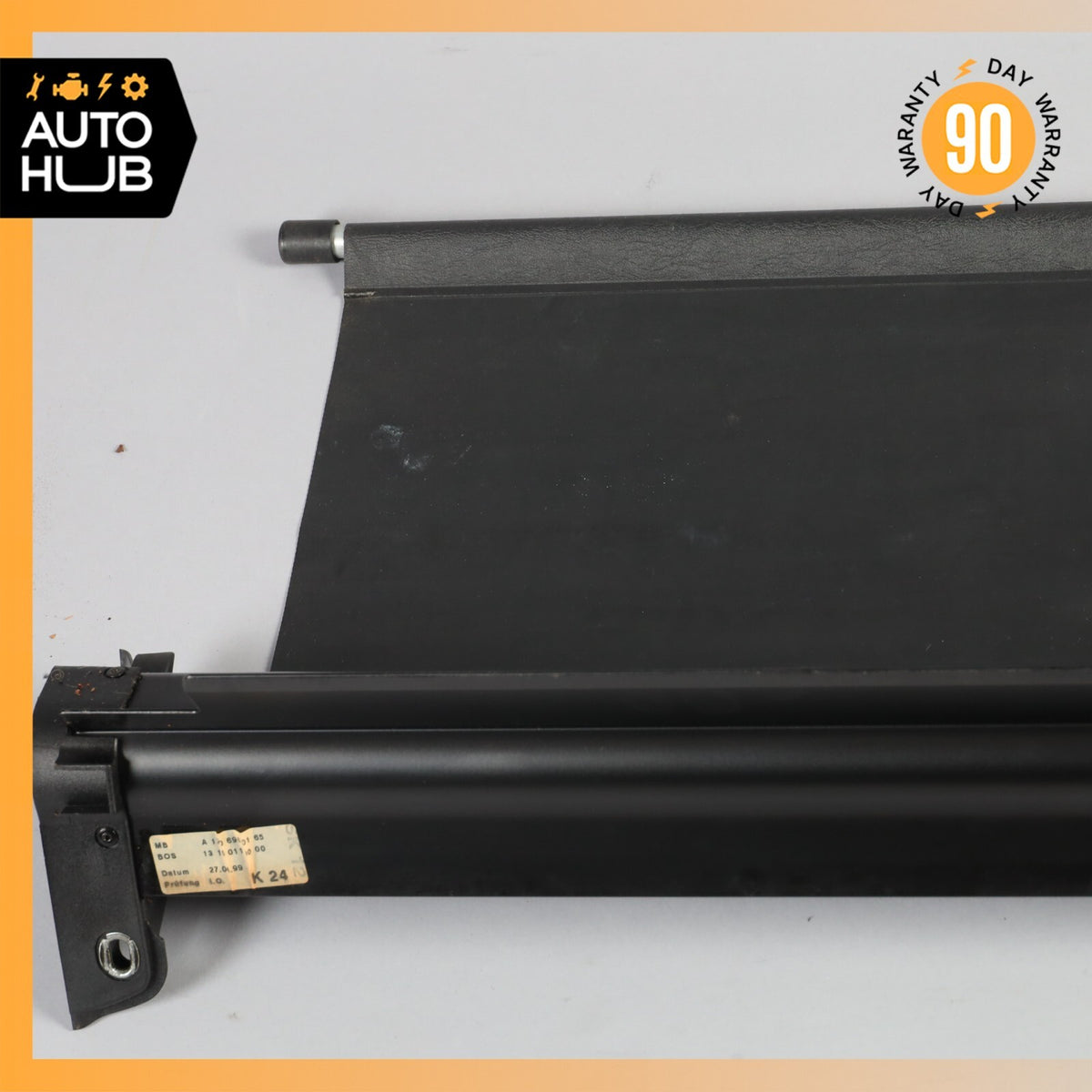 97-04 Mercedes R170 SLK230 SLK320 SLK32 Trunk Cargo Cover Black 1706900165 OEM - photo 6