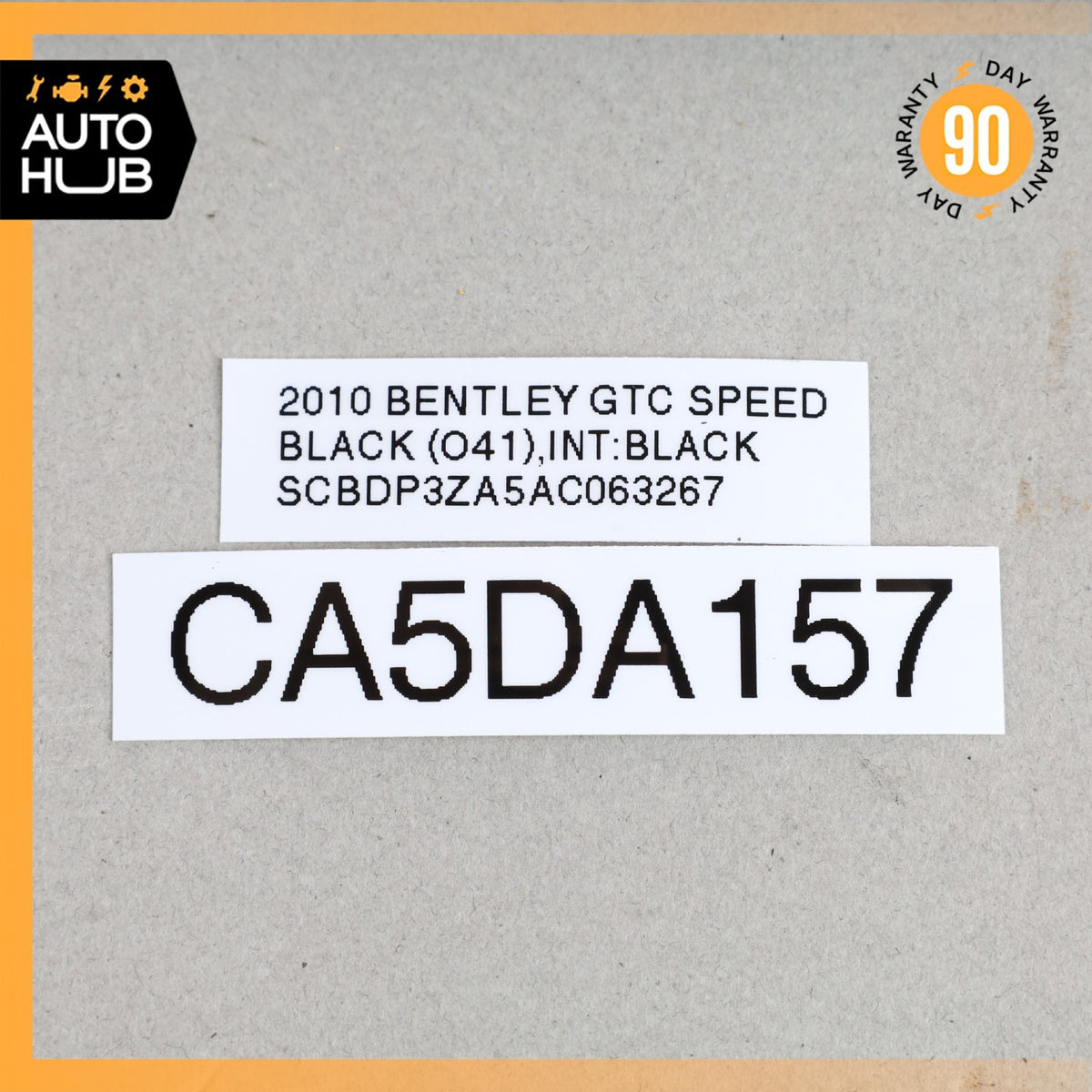07-11 Bentley Continental GTC Rear Left Side Door Panel Trim Panel Wood OEM - photo 12