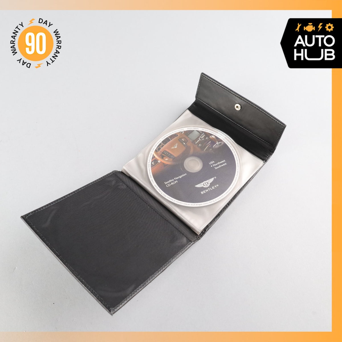 03-11 Bentley Continental Flying Spur Comand GPS Map Navigation Disc Set OEM 58k - photo 1