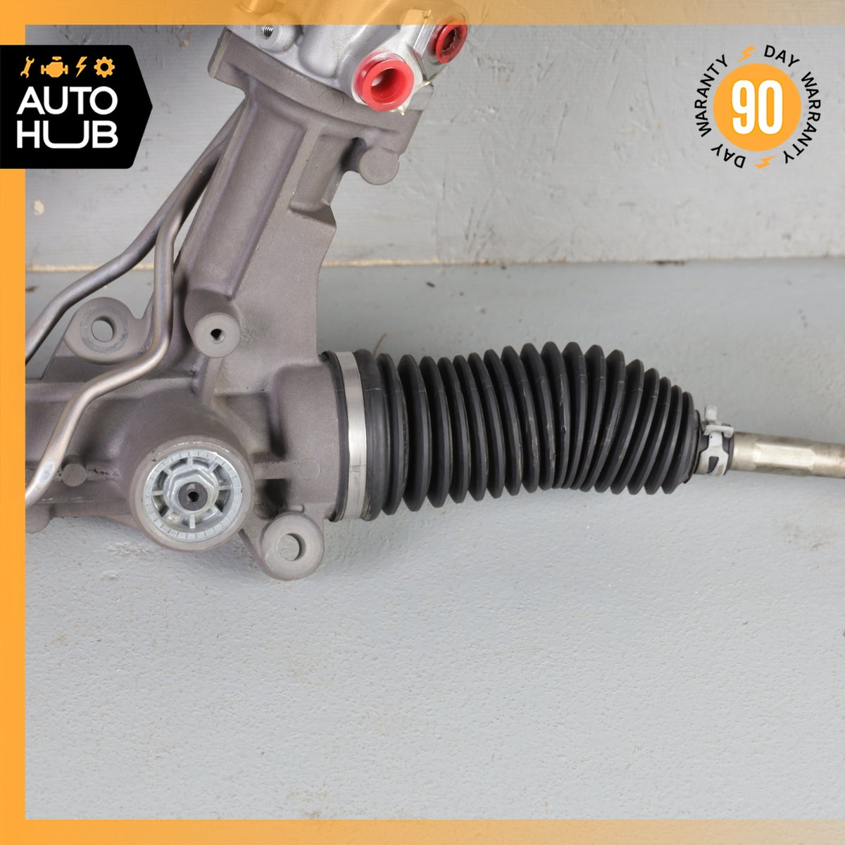 04-10 BMW E60 528i 550i 650i RWD Power Steering Rack & Pinion OEM 78k - photo 4