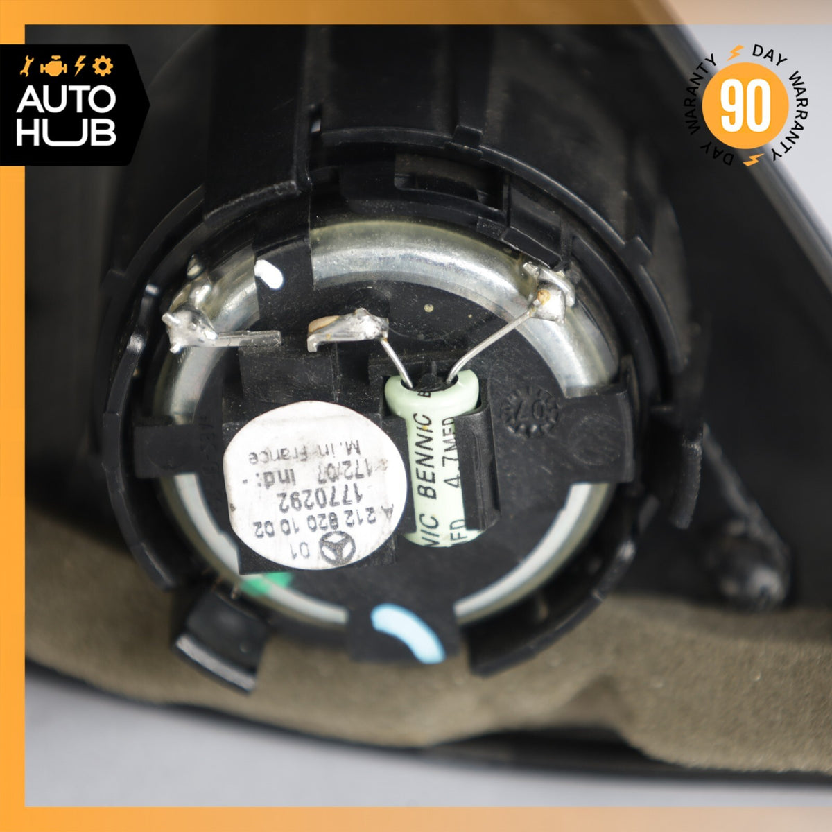 07-13 Mercedes W221 S63 S350 Door Corner Speaker Right Passenger Side Black OEM - photo 8