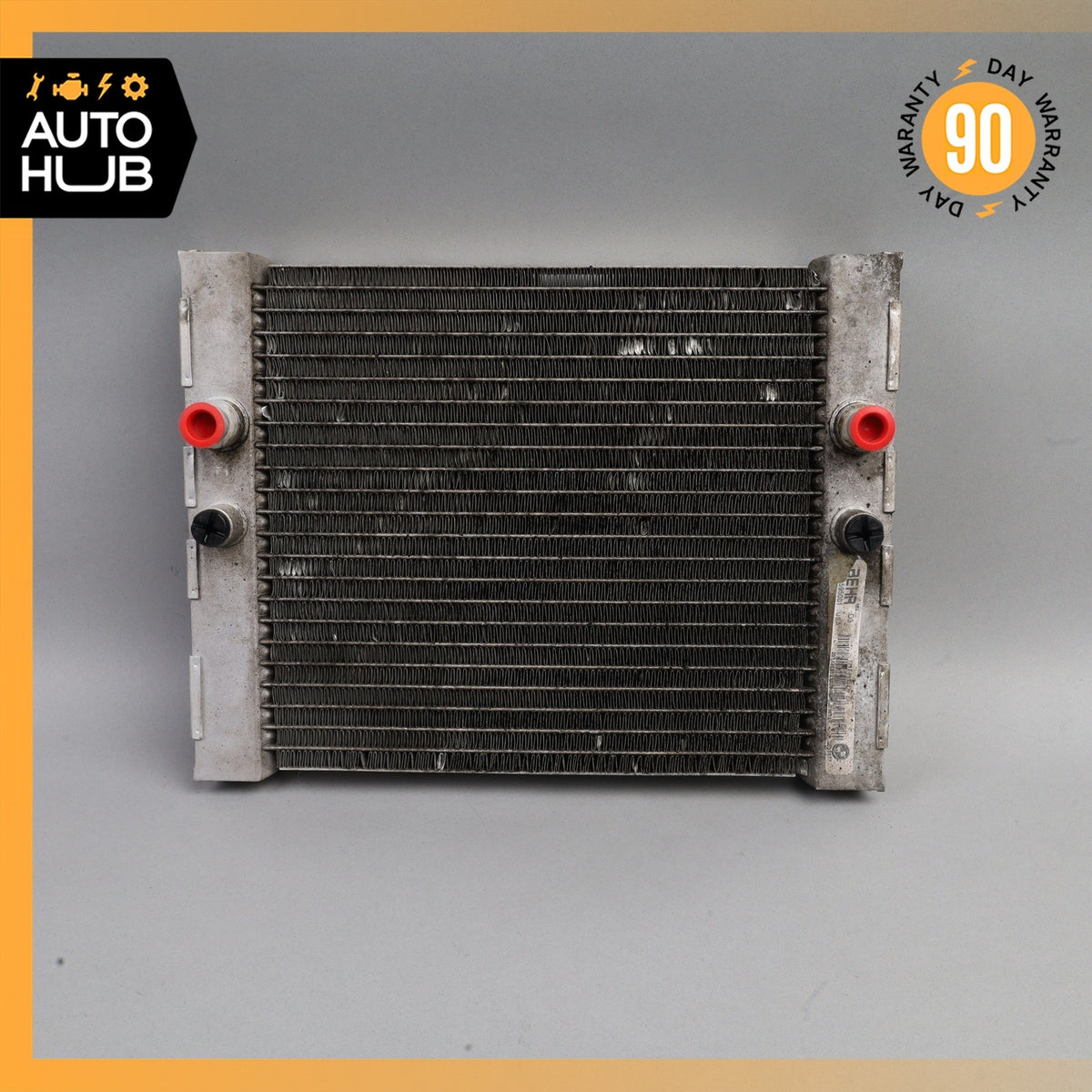 07-14 BMW E70 X5 X6 Left Driver Side Auxiliary Water Radiator OEM - photo 2
