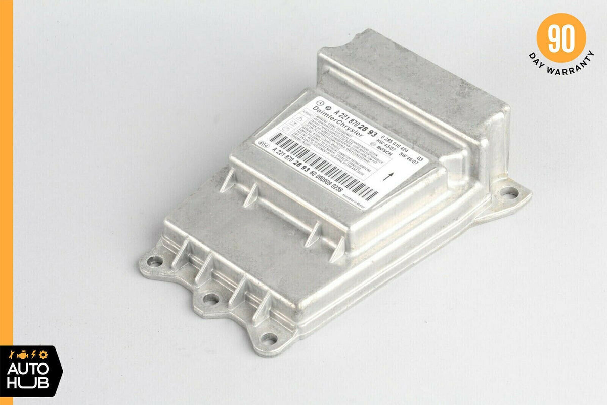 10-13 Mercedes W221 S400 Hybrid Airbag Air Bag Sensor SRS Control Module OEM - photo 1