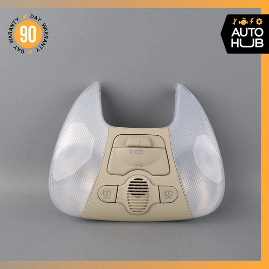 05-12 Mercedes R230 SL500 SL55 Interior Overhead Dome Reading Light Beige OEM - photo 1