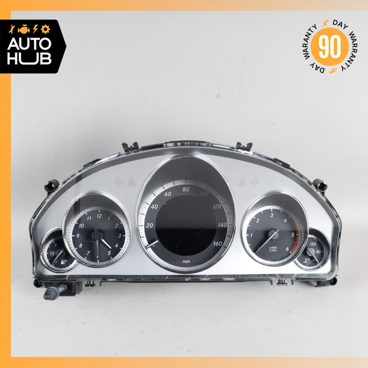 2013 Mercedes W212 E350 Bluetec Instrument Cluster Speedometer 2129001814 OEM - photo 3