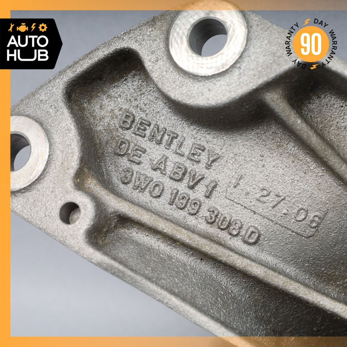 03-18 Bentley Continental GT GTC 6.0L Engine Motor Bracket Mount Right Side OEM - photo 11