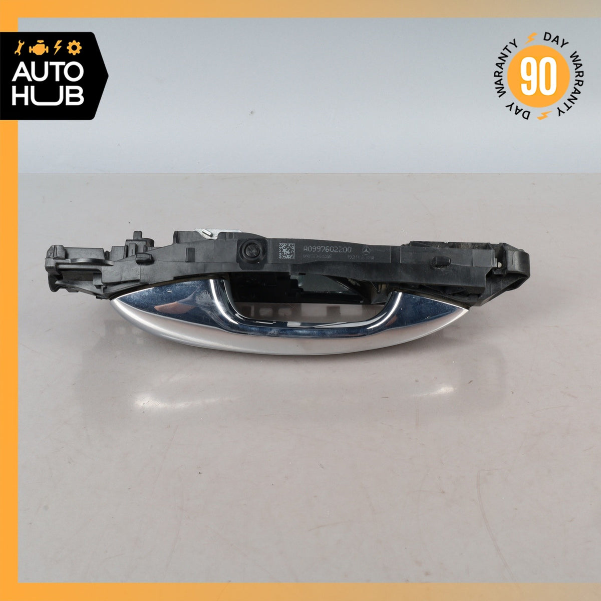 19-23 Mercedes W205 C300 C63 C43 AMG Right Passenger Side Door Handle Silver OEM - photo 5