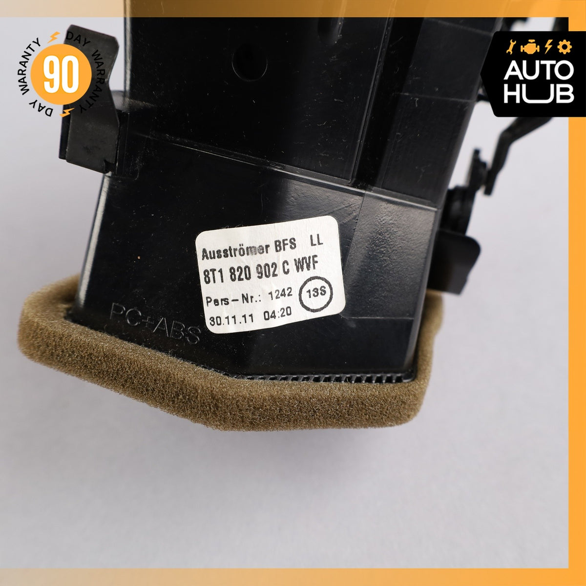 10-16 Audi B8 S4 A4 Front Right Dashboard A/C AC Air Vent OEM - photo 8