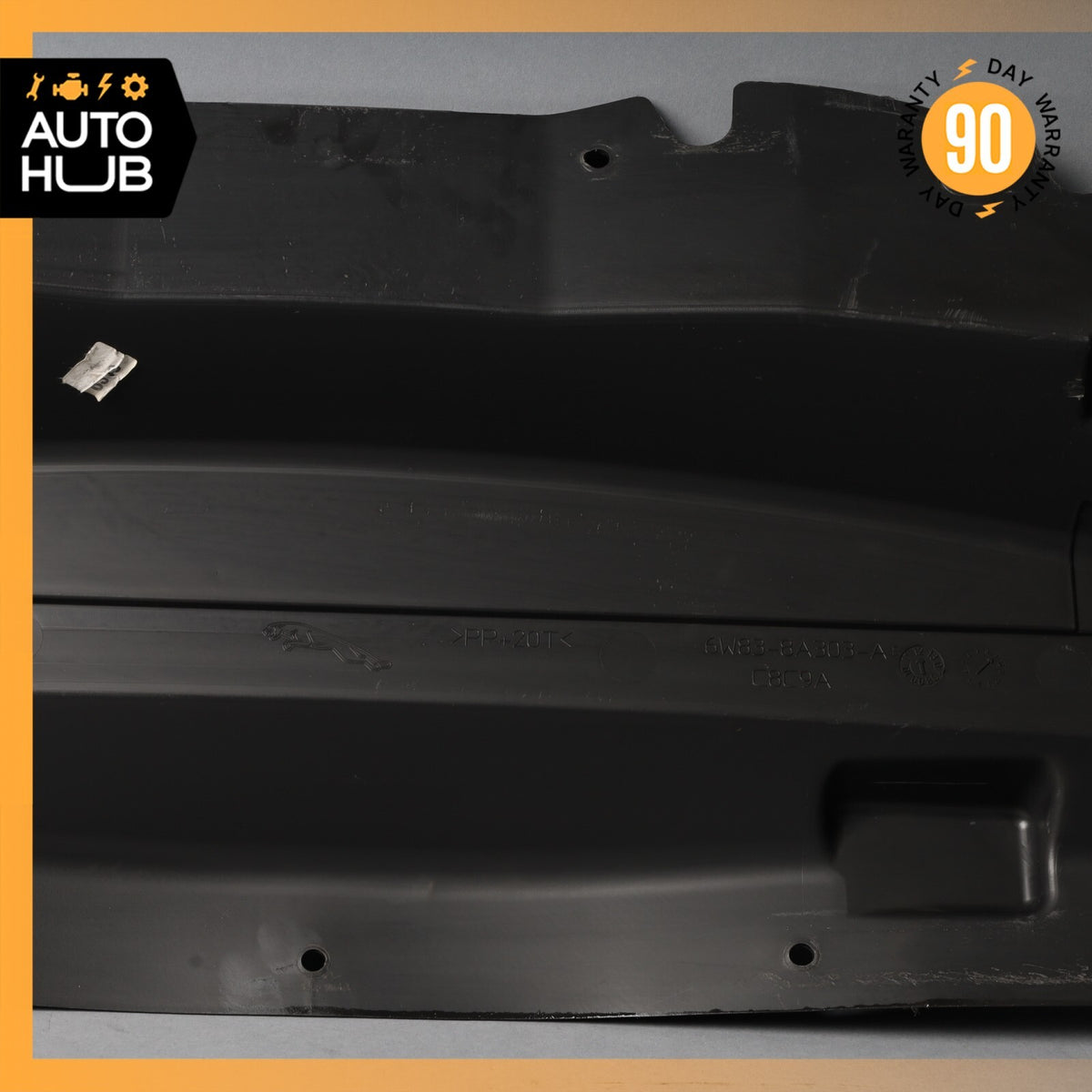07-15 Jaguar X150 XK XKR Engine Radiator Upper Deflector Shield OEM - photo 8